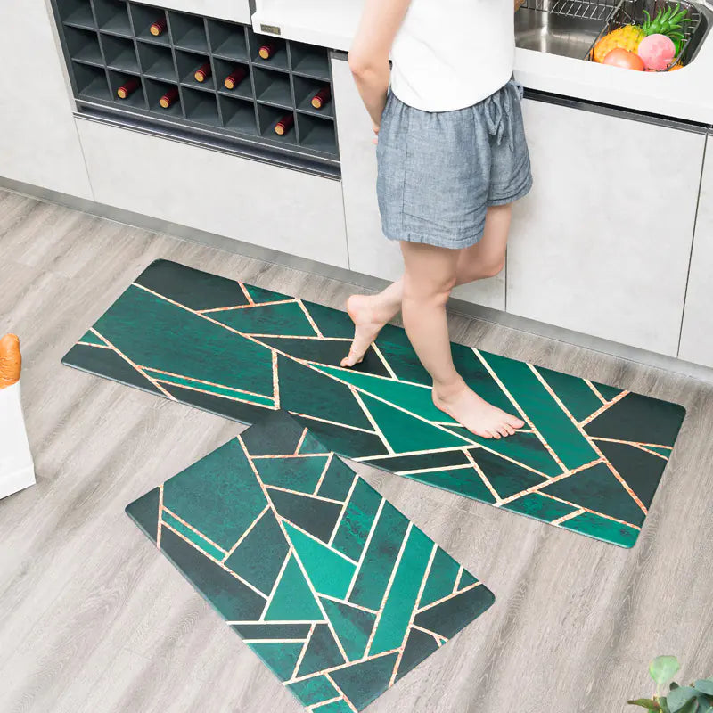 PVC Kitchen Floor Mats - Water Absorbent and Non-slip