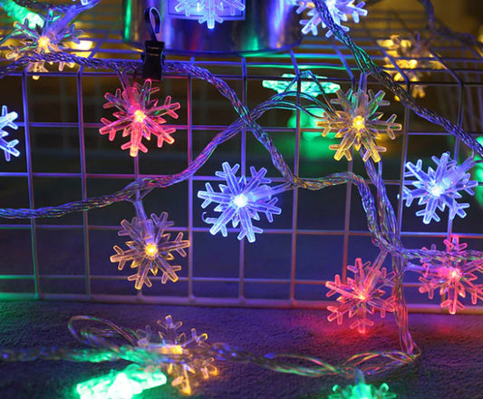 LED Flashing Star Lights for Small Decorations